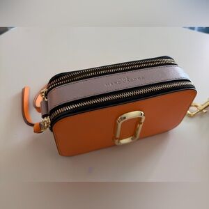 Marc Jacobs Orange and Lavender Crossbody Bag